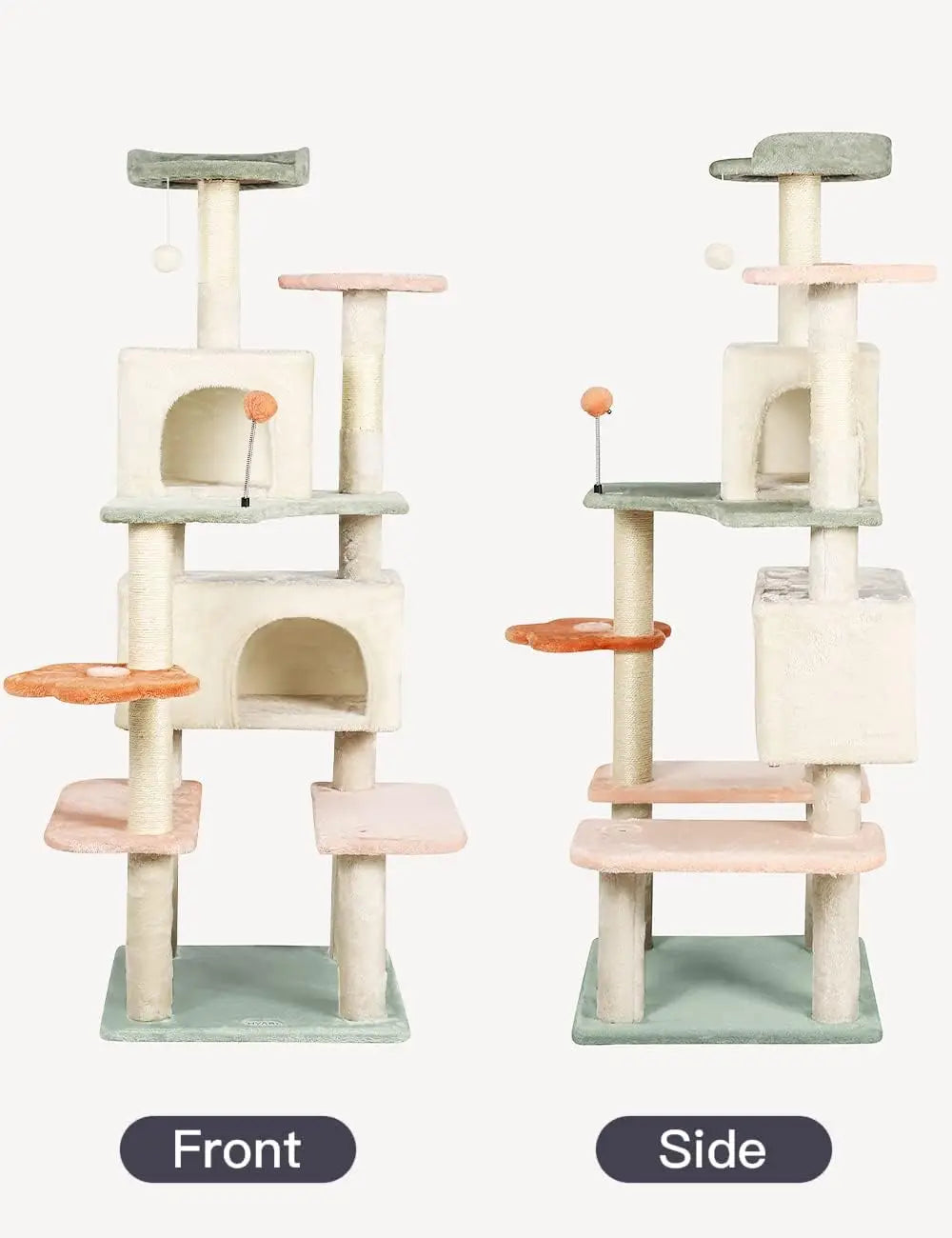 Flower Cat Tree Tower Condo Furniture Apartment