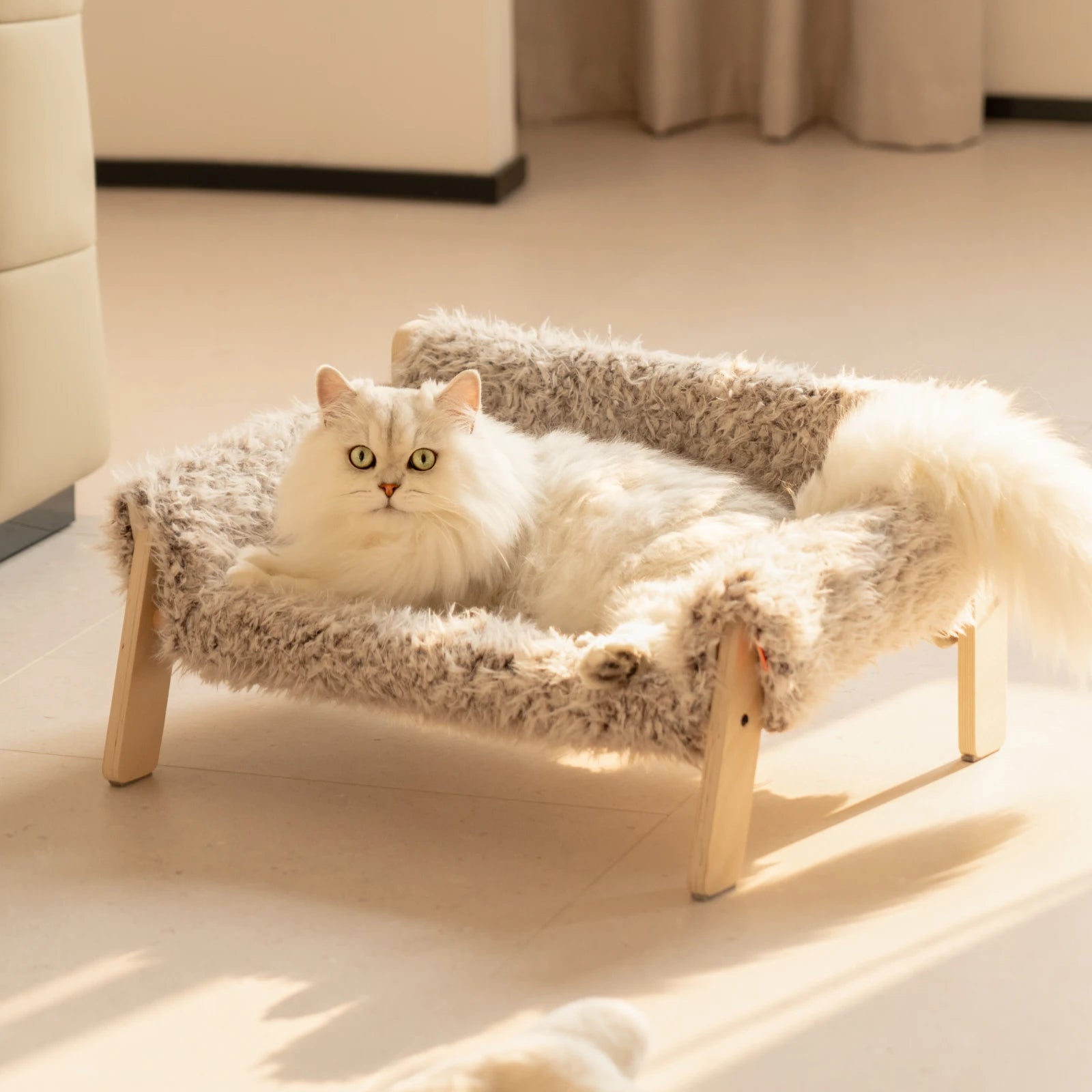 Wooden Mewoofun Cat Bed Sofa