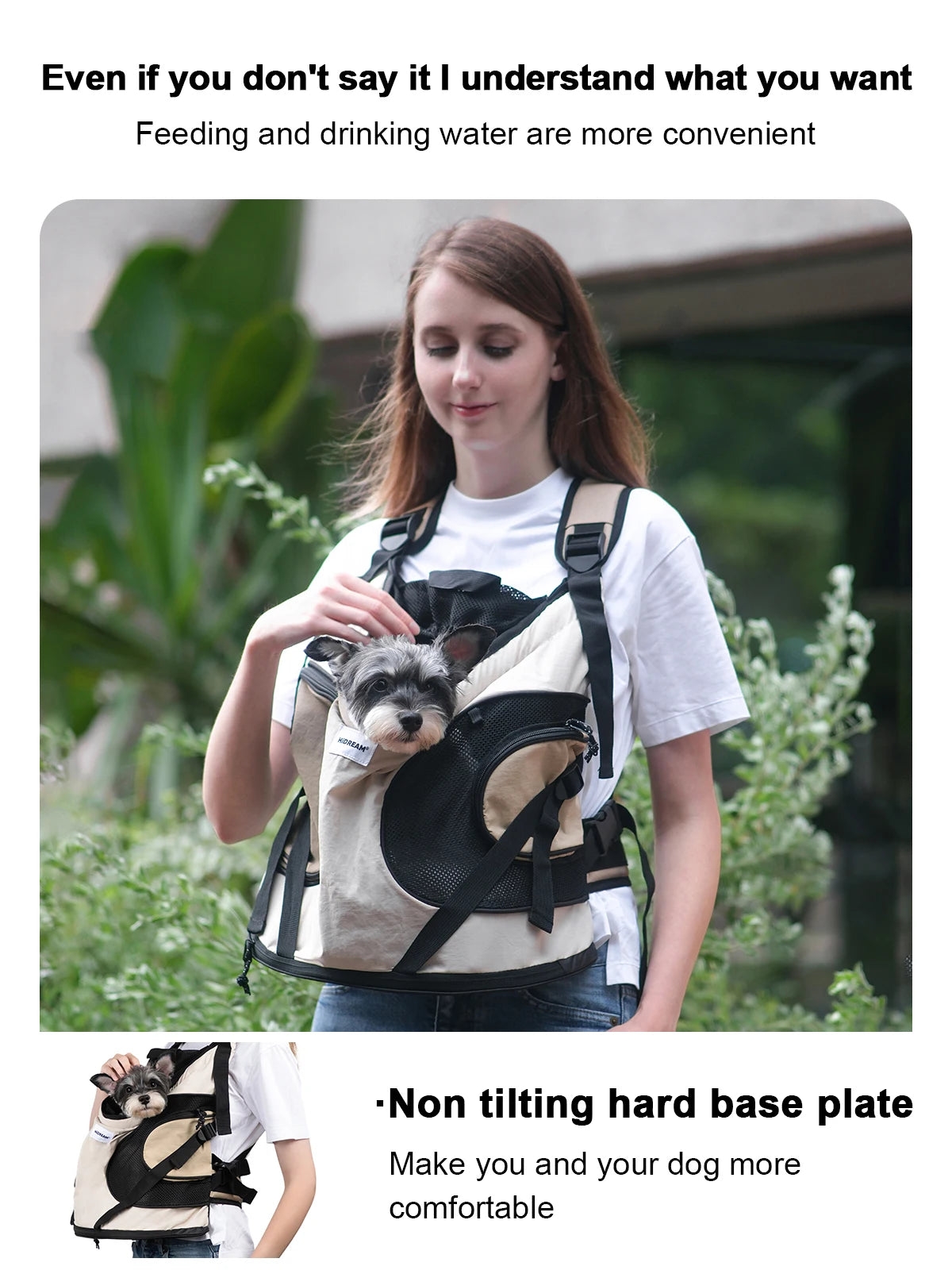 Travel Chest Sling Bag Pet Carrier