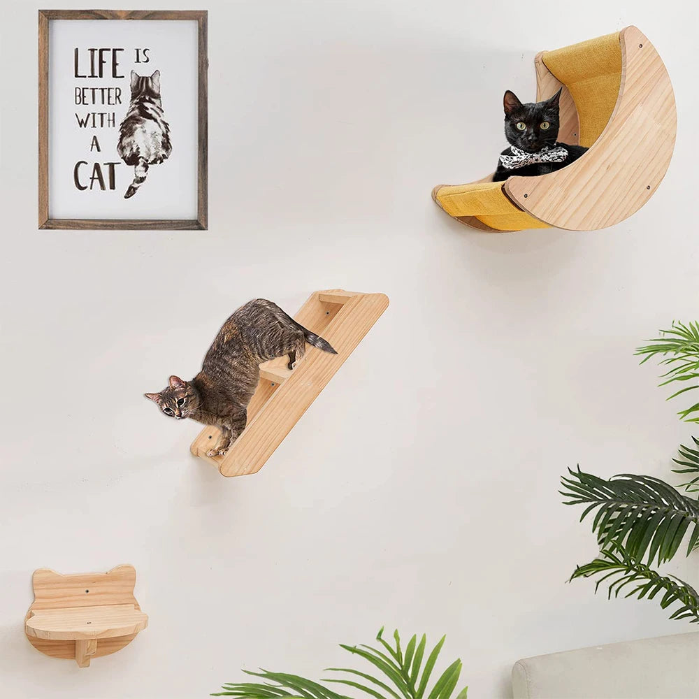 Wall Hammock Pet Climbing Shelves