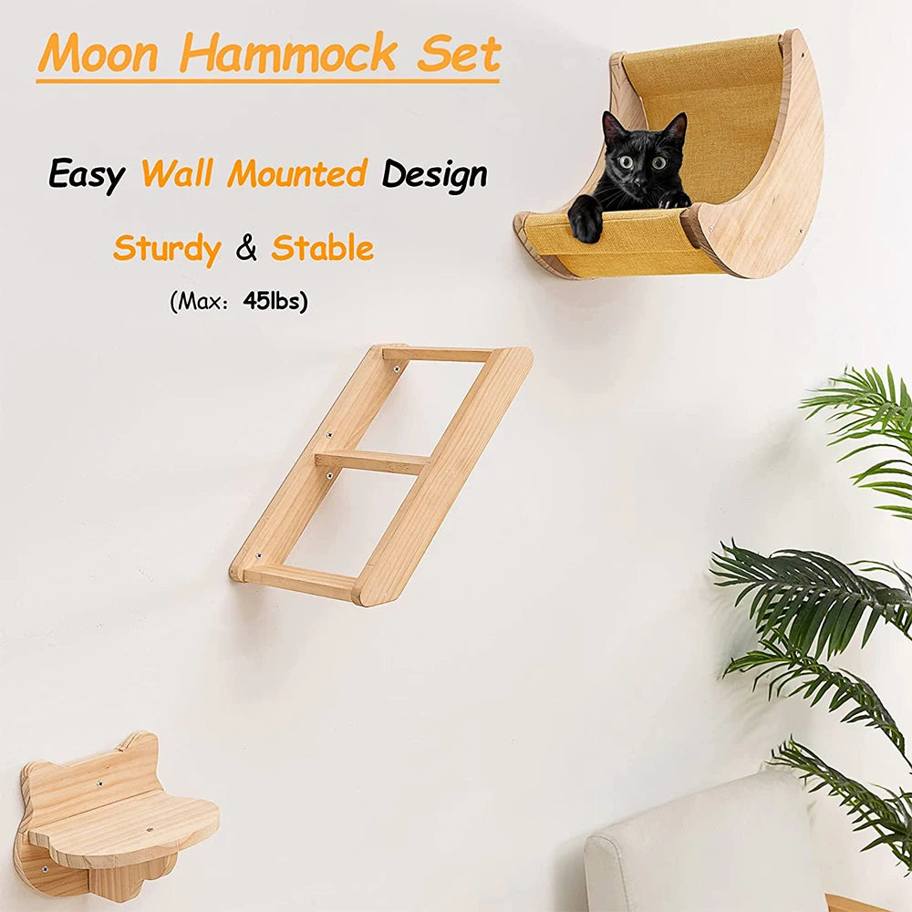 Wall Hammock Pet Climbing Shelves