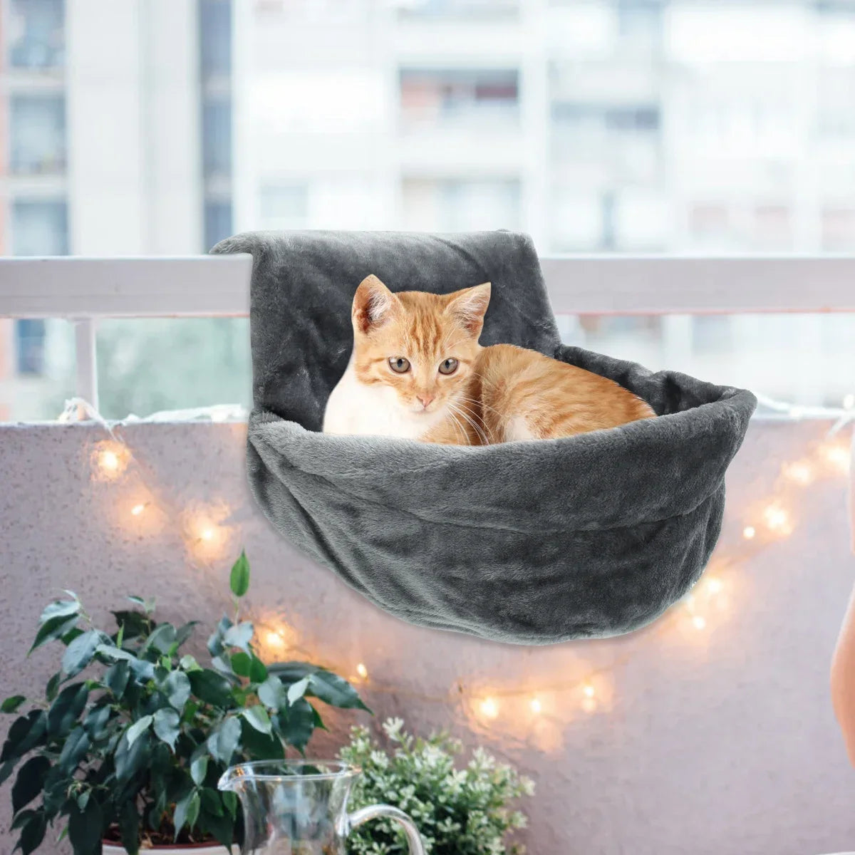 Sunny Window Seat Mount Pet Kitten Bed Hammock